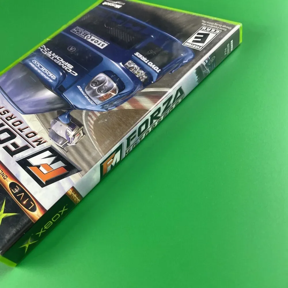 Forza Motorsport (Microsoft Xbox, 2005) Complete CIB with Insert